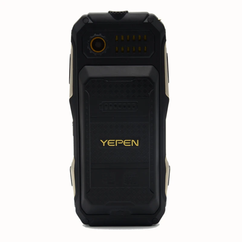 YEPEN Y698 flashlight wireless FM radio 2800mAh long standby dual SIM card mp3 mp4 power bank Analog TV rugged mobile phone P072