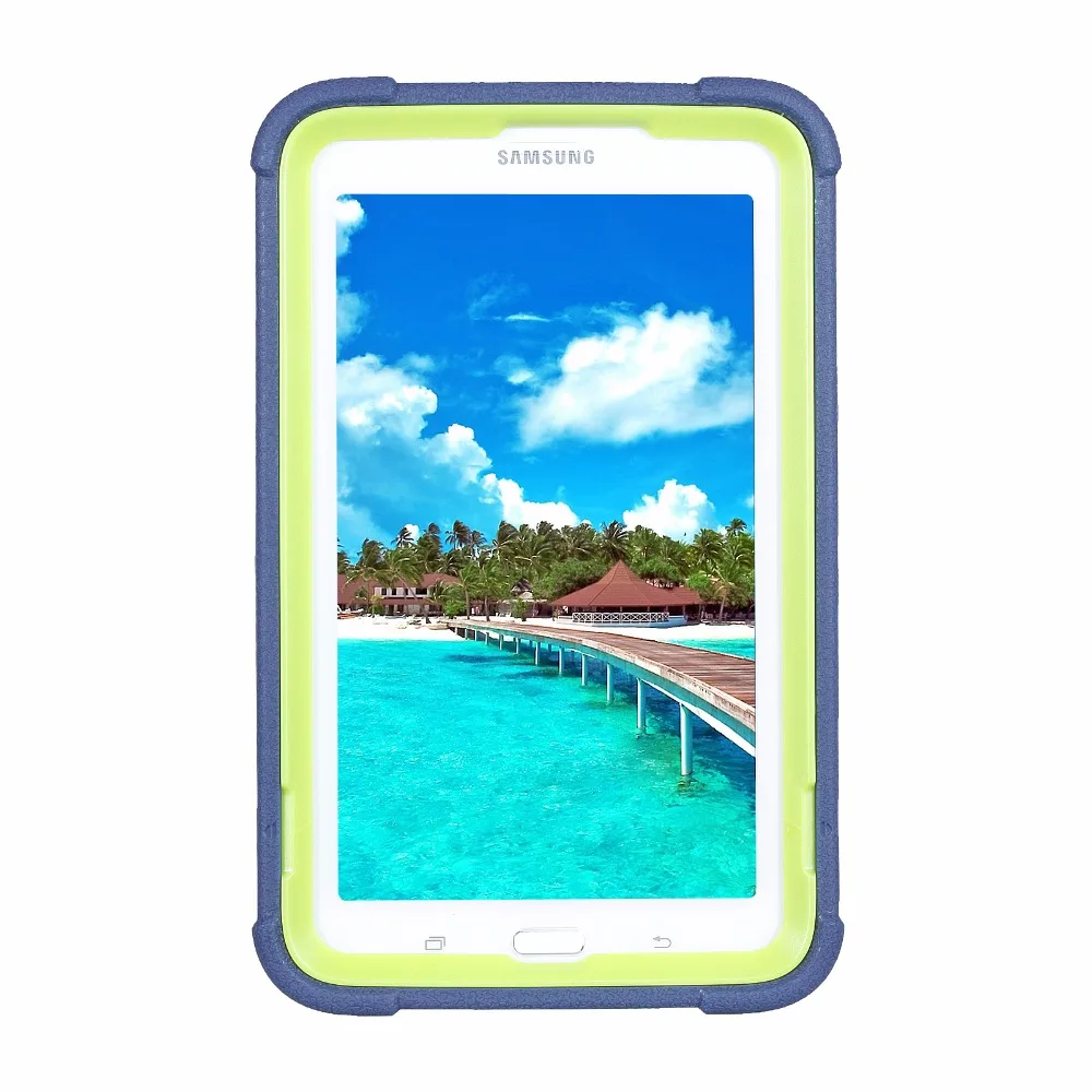 Чехол для планшета Samsung Galaxy Tab 3 Lite 7 0 T110 T111 T115 T116 силиконовый ударопрочный чехол