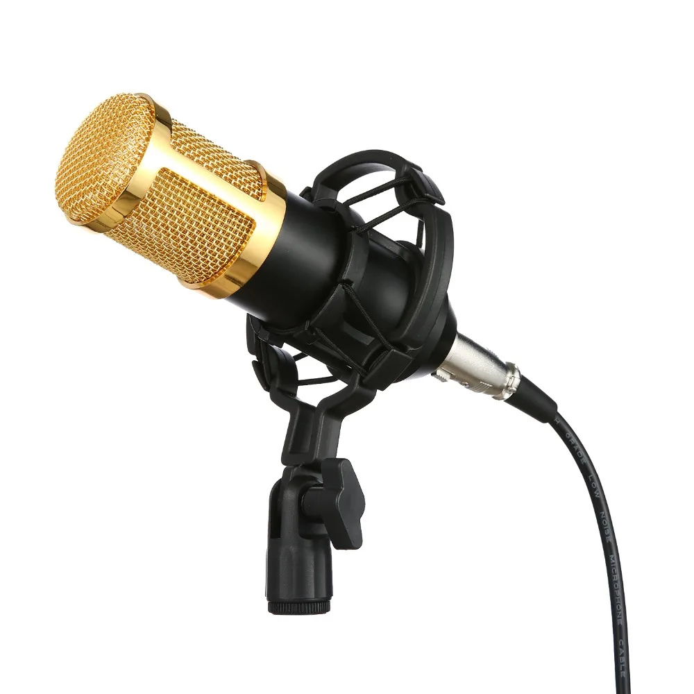 Новинка 100% года Professional BM 800 bm800 конденсаторный звук Запись микрофон с подвесом для