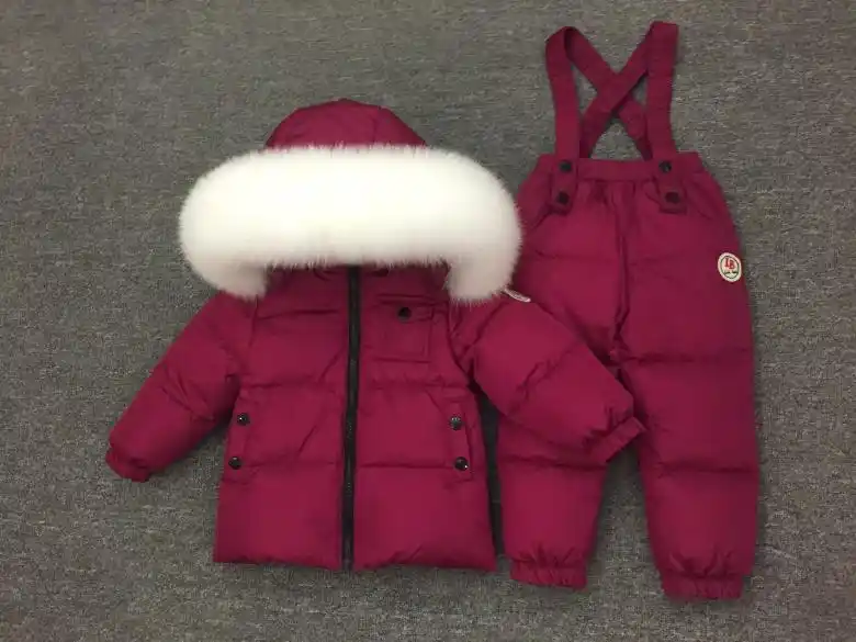 white fluffy snowsuit