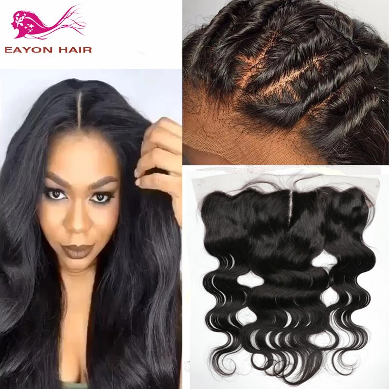 Body Wave 13x4 Lace Frontals Unprocessed Peruvian Virgin Hair Lace