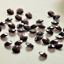 100 шт./лот 14 мм восьмиугольная шарик Хрустальная люстра Запчасти события вечерние принадлежности свадебный украшения дома, с фабрики