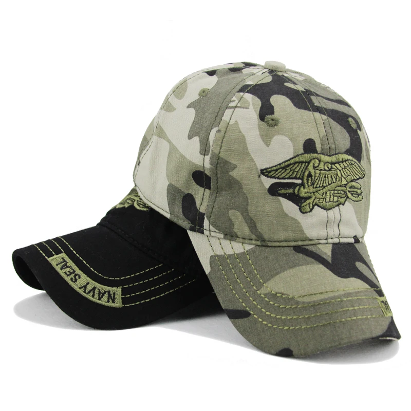 Aliexpress.com : Buy New Brand Navy Seal Army Camo Cap Men Women ...