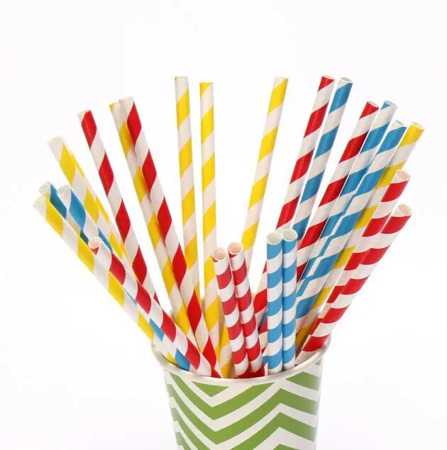 1000 PAPER STRAWS, Pick Your Color Paper Straws (235 Designs for