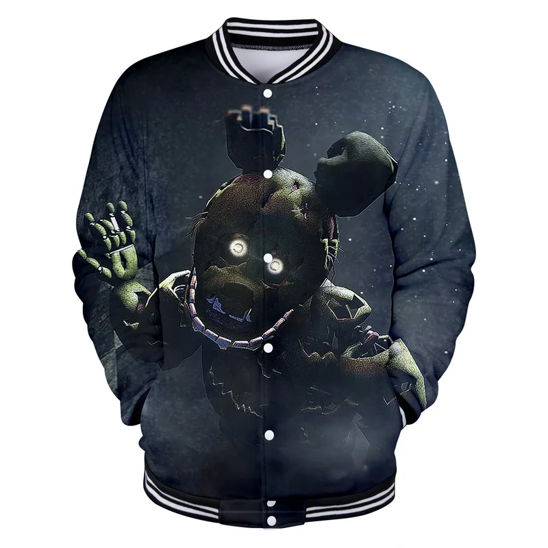 The Anime Autumn Spring Zipper Jacket Unisex Sweatshirt Design Men/women Five Nights At Freddy Printed 3d Jackets The Anime Autumn Spring Zipper Jacket Unisex Sweatshirt Design Men/women Five Nights At Freddy Printed 3d Jackets