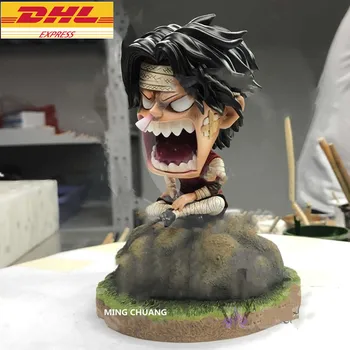 

Statue ONE PIECE The Straw hat Pirates Portgas.D. Ace Bust Gol.D.Roger Son GK Action Figure Collectible Model Toy BOX D617