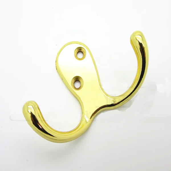 Aliexpress 10pcs Zinc Alloy Double Coat Hook Toilet Aliexpress 10pcs Zinc Alloy Double Coat Hook Toilet Bathroom Clothes Hooks Key Bag Gold From Reliable And Eye Closure Suppliers On