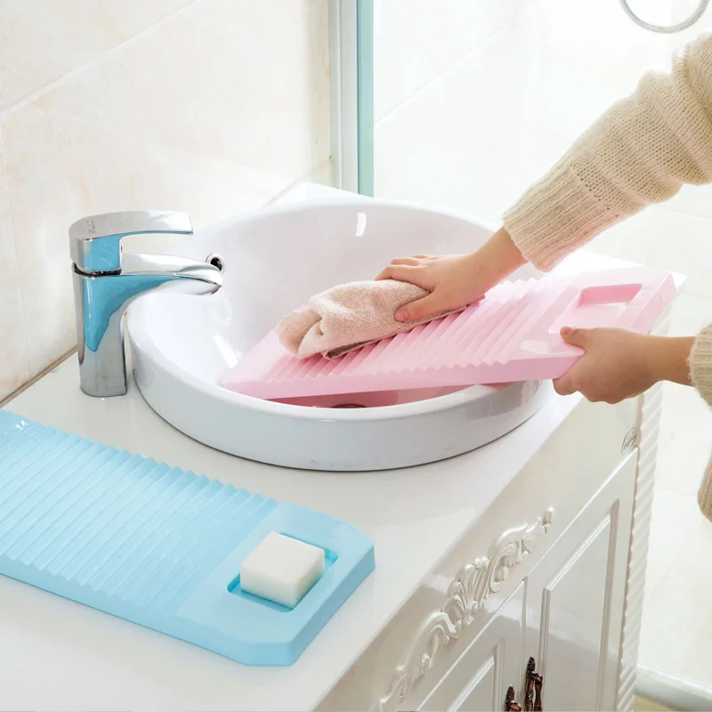 Vanzlife пластиковая Нескользящая моечная доска большая тарелка для белья бытовая стиральная одежда seesaw утолщение ванна для стирки доска