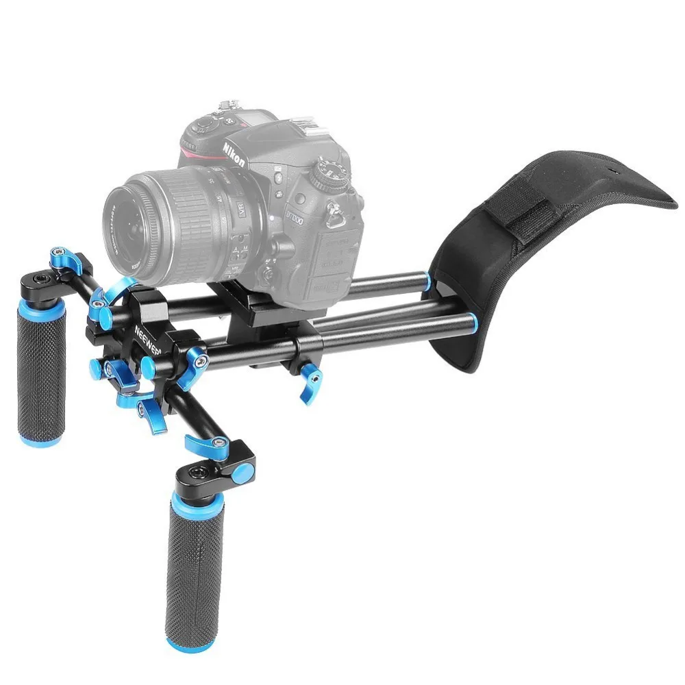 Buy NEEWER DSLR Shoulder Mount Support Rig with Camera