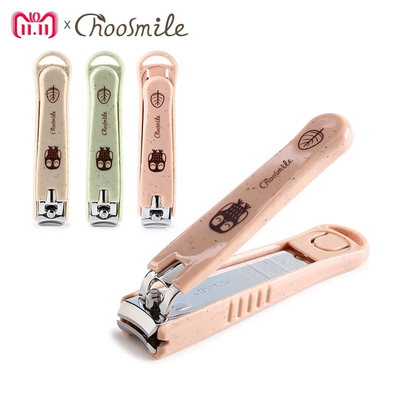 

Choosmile Professional Nail Clipper Large Toe Finger Nail Cutter Manicure Trimmer Clippers with Nail File and Clippings Catcher