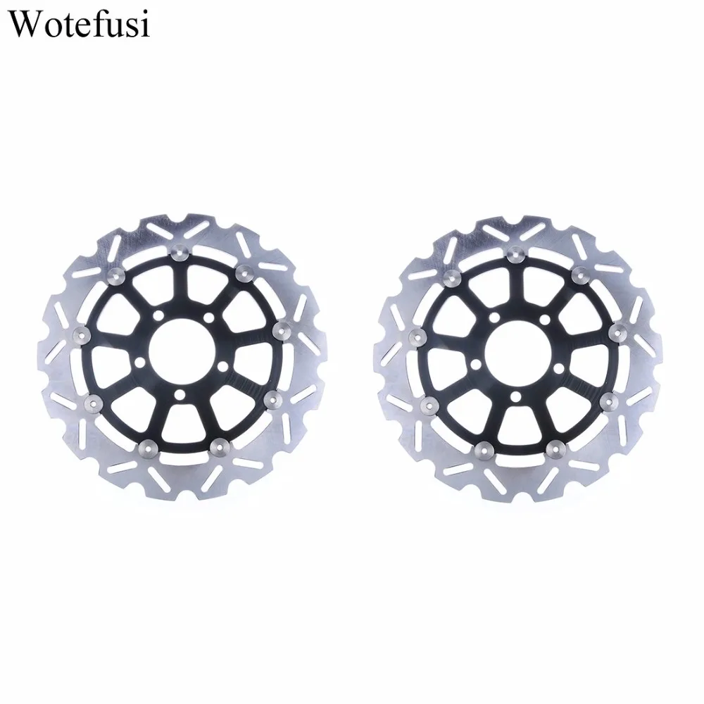 Wotefusi Motorcycle Front Brake Disc Disk Rotor For Suzuki DL650 2004-2006 2005 DL1000 2002-2010 SV1000 2003-2007 [PA349]