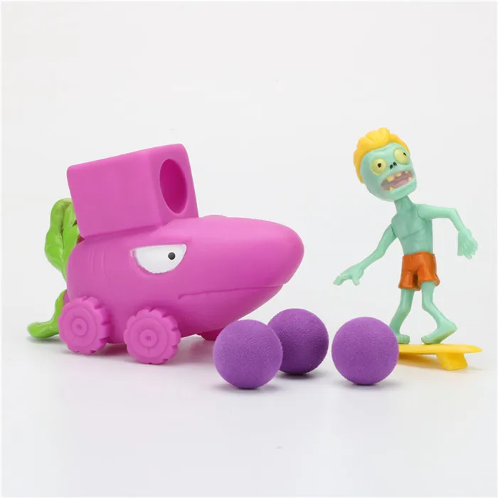 Растения против Зомби Peashooter ПВХ фигурка модель игрушки подарки игрушки для детей Высокое качество в OPP мешок - Цвет: Style 18