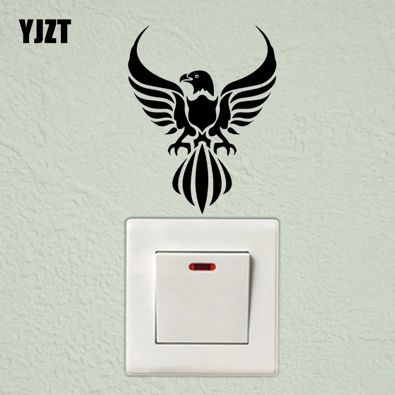 YJZT Cute Cartroon Home Room Decor Wall Switch Stickers Vinyl Decal Animal Cool Bird 17SS0431 | Дом и сад