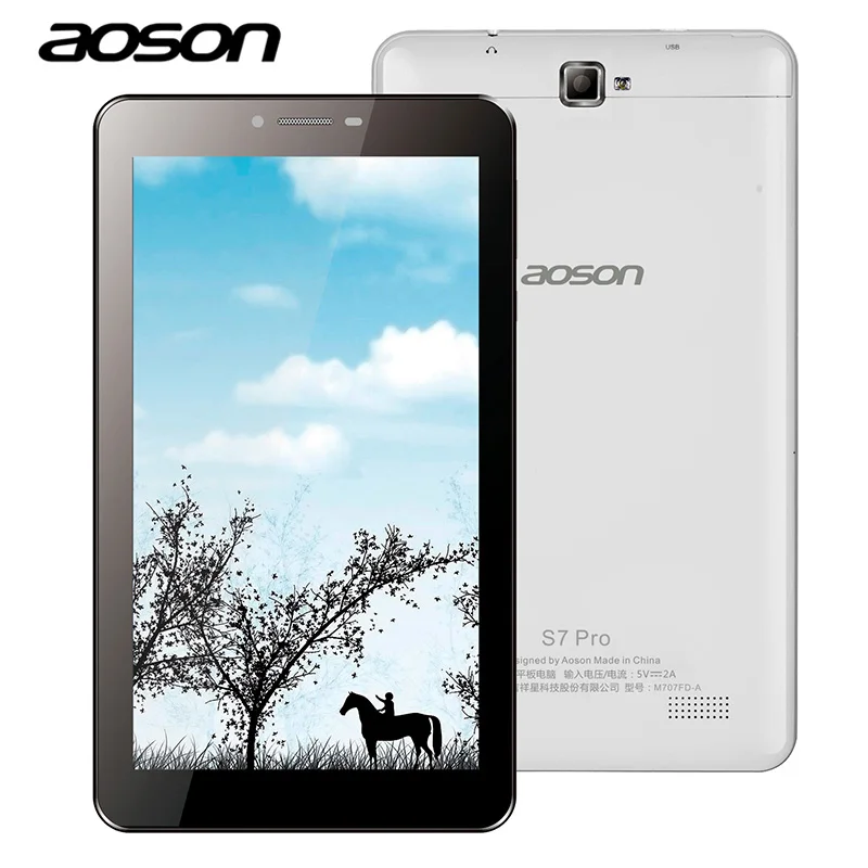 4G LTE Phone Call Aoson 7 Inch S7 Pro Android 6.0 8GB ROM Quad Core IPS Screen Tablet PC Dual Camera Bluetooth One Year Warranty 4G LTE Phone Call Aoson 7 Inch S7 Pro Android 6.0 8GB ROM Quad Core IPS Screen Tablet PC Dual Camera Bluetooth One Year Warranty