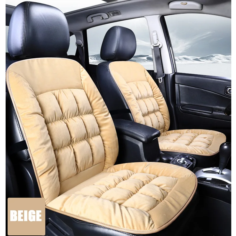 Теплые подушки для автомобильных сидений, чехол для автомобильных сидений, коврик, автомобильные аксессуары для интерьера, зимние для Ford Focus 2 3 4 Mondeo Ecosport Fiesta