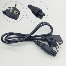 10 шт ЕС Евро Европейский IEC C5 AC Мощность шнур Мощность привести Удлинитель 1,2 м IEC 320 C5 Микки Мощность адаптер питания кабель