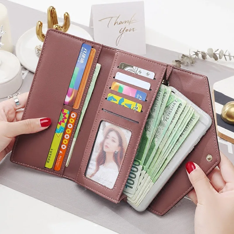 New Style Envelope Designer Clutch Wallets For Women Hasp Pocket To Coin Card Holder Female Purses Long Wallet Ladies New Style Envelope Designer Clutch Wallets For Women Hasp Pocket To Coin Card Holder Female Purses Long Wallet Ladies