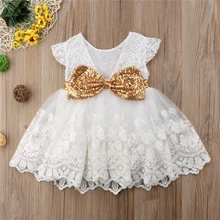 Платье принцессы с цветочным узором для девочек; платье с открытой спиной и v-образным вырезом; платье с большой бабочкой; вечерние платья для маленьких девочек на День рождения; кружевное платье-пачка с цветочным узором