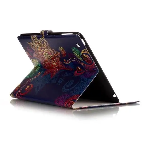 Для iPad 4 3 2 чехол 9,7 дюймов винтажный роскошный мультяшный Флип PU кожаный чехол для i Pad 2 для iPad 3 Смарт-Стенд Folio Case