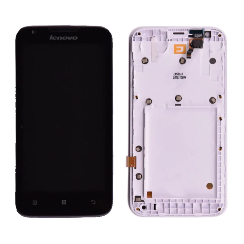 

A680 LCD for Lenovo A680 LCD Display and Touch Screen Digitizer Assembly With Frame A680 5.0 inch LCD Display Replacement parts