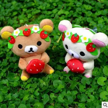 2PCEasy медведь, японский медведь, Расслабленный медведь, rilakkuma плюшевые игрушки, кукла захватывающая машина кукла - Цвет: 3