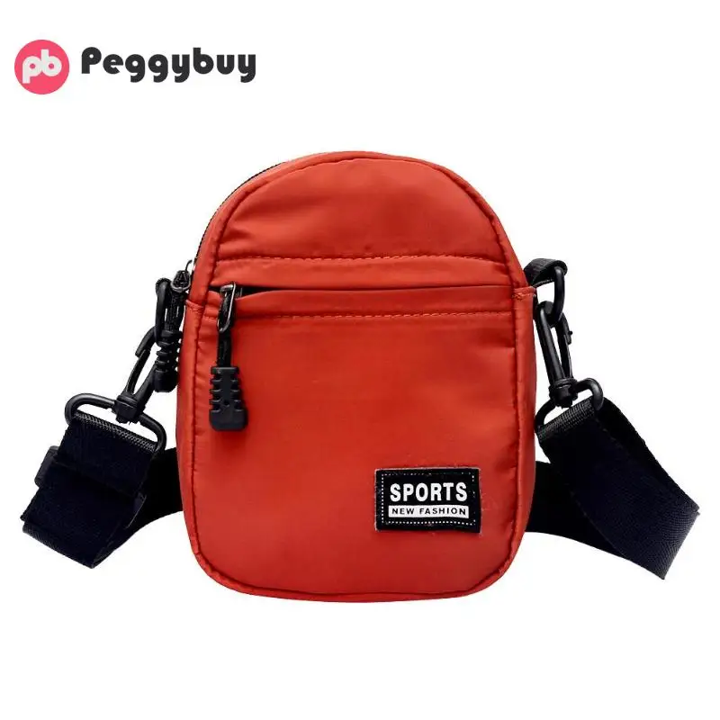 

Men/Women Messenger Bags Nylon Mini Crossbody Bag Unisex Shoulder Bag Fashion Small Handbags Casual Pack for Teenage Girls Boys