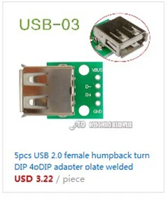 1 шт. MCP4725 IEC DAC Breakout модуль макетной платы