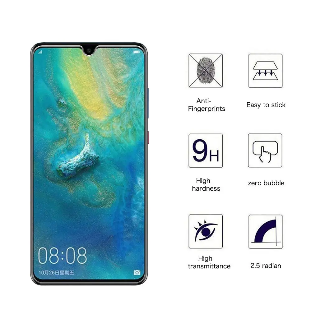 Закаленное стекло для Huawei P Smart Plus Lite Защитная пленка P9 P10 P20 Pro прозрачная
