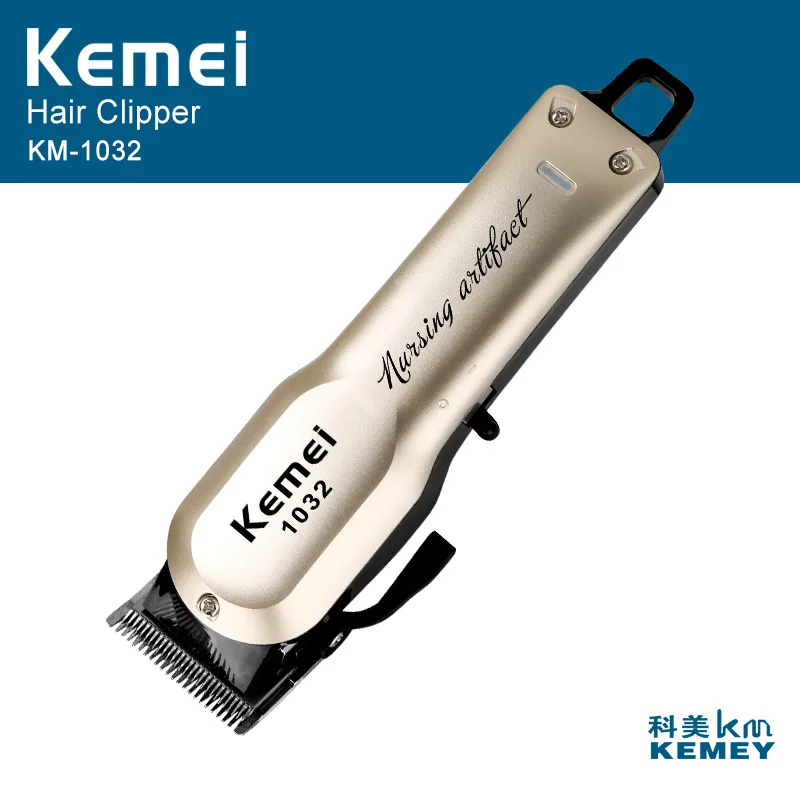 

New kemei Professional Hair Clipper Powerful Hair Beard Trimmer Electric Razor Cordless Hair Cutting Machine