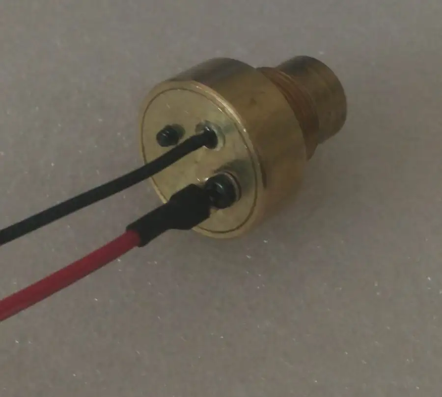 Профессиональный 8W 808nm лазерный диодный модуль Латунь 18 мм c крепление ИК лазер
