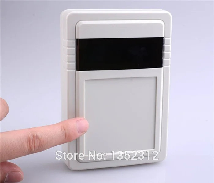 

Free shipping 130*89*31mm one pcs wall-mounted abs plastic enclosure for electronics PLC card reader distrubition enclosure