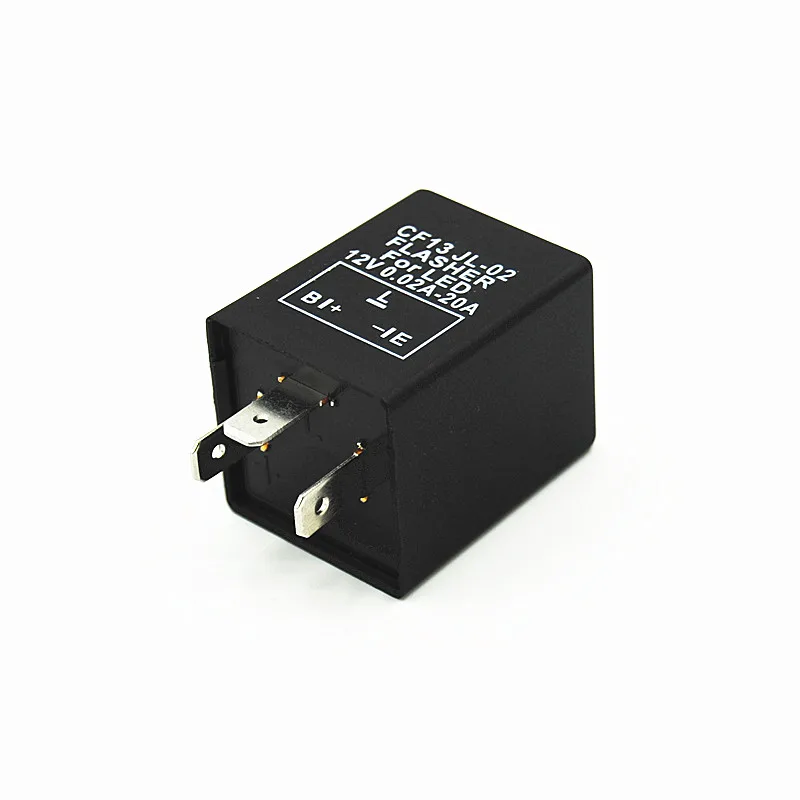 Car LED Turn Signal Lamps Hyper Flash 12V 3Pin CF13 Electronic Relay