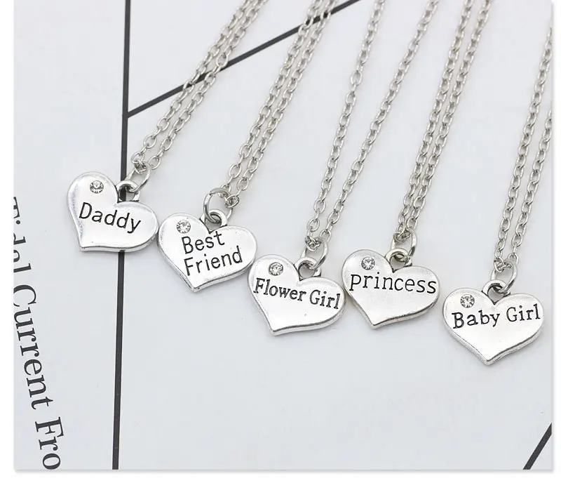 You Are My Sunshine Person Подвеска для лучших друзей, собачья лапа, лапа, сердце, ожерелье для женщин, сестра, папа, BFF, пара ювелирных изделий