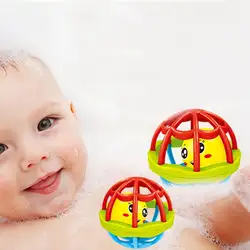 Новый прекрасный погремушки для детей игрушки Дети безопасная кровать рука встряхнуть колокольчик кольцо 0-24 месяцев новорожденный