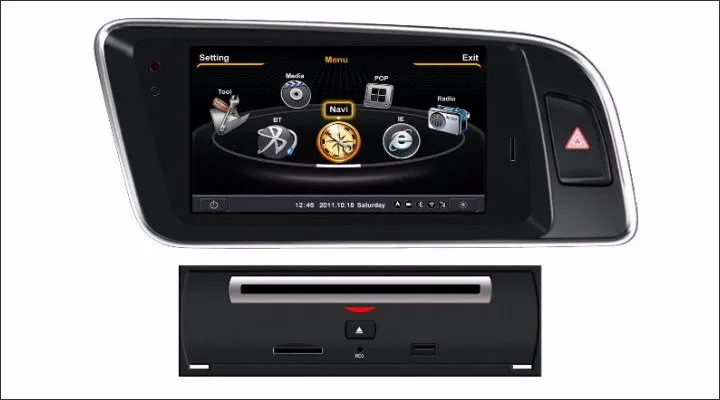 Flash Deal Liislee For Audi Q5 2009~2013 - Car S100 Multimedia System Radio Stereo CD DVD TV GPS Map Nav Navi Navigation HD Touch Screen 5