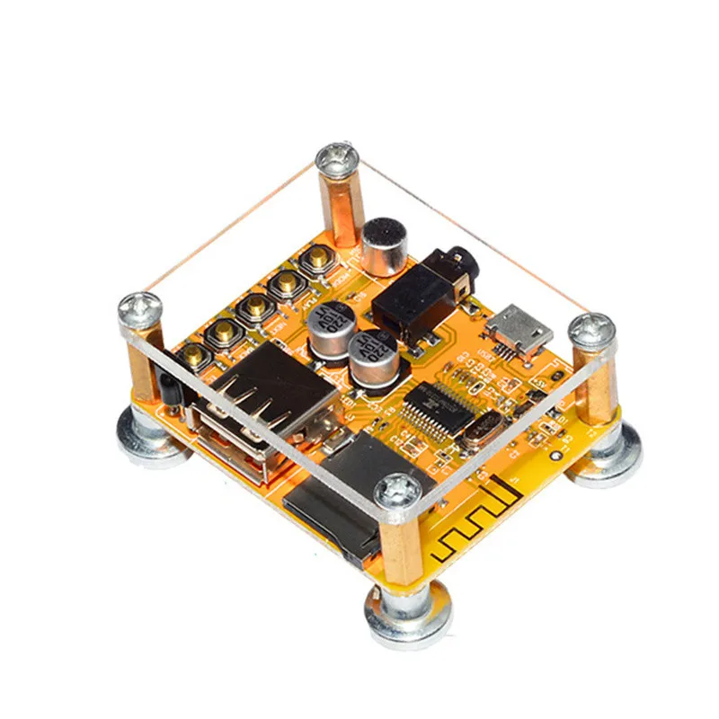 

Bluetooth audio receiver board Wireless Bluetooth 4.2 USB Module APP Control Amplifier Board With Acrylic Shell