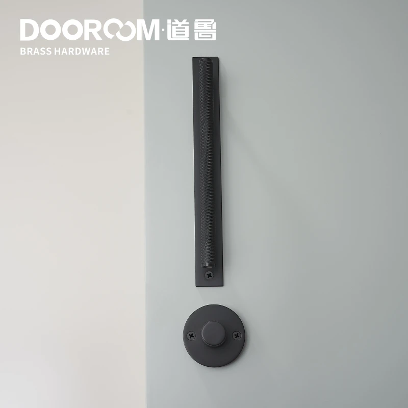 Billig Dooroom Messing Versteckte Türschloss Set Moderne Nordic Schwarz Gold Innenraum Schlafzimmer Badezimmer Wohnzimmer Dummy Griff Knob