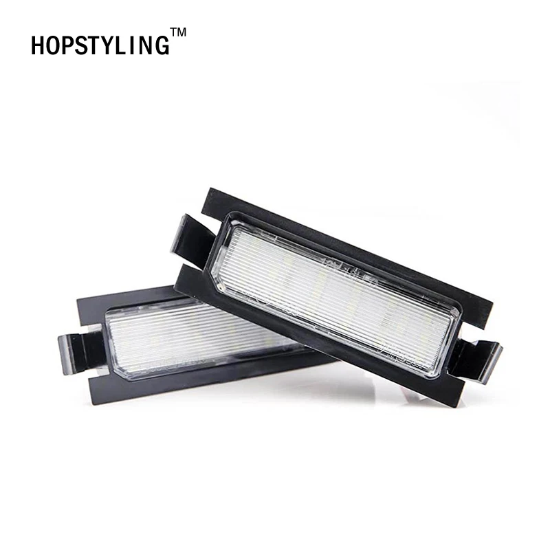 

HOPSTYLING 2x Canbus 18 SMD led number license plate light For Hyundai I30 auto parts replacement accessory part car-styling