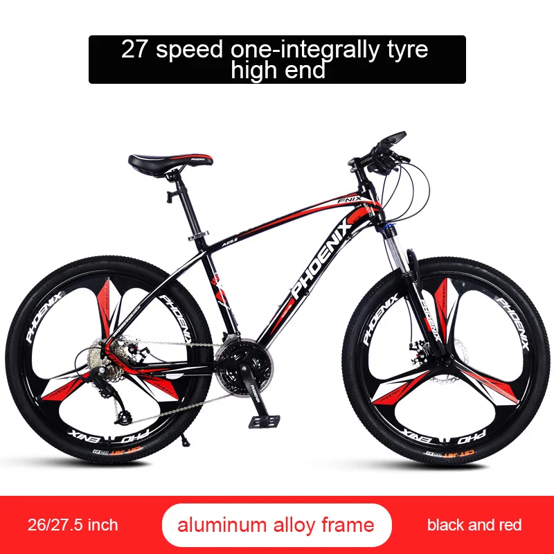 type10 Феникс 26''27. 5'' студенческий внедорожный велосипед горный велосипед 27 скоростей мужской женский стальной велосипед MTB подвеска вилка велосипед - Цвет: type10