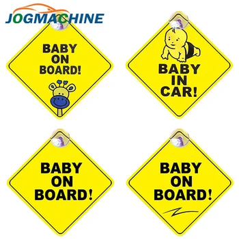 

Car Sticker Baby ON BOARD Warning Safety Sign Stickers Vinyl Decal Car Styling For Body Door Window Sticker