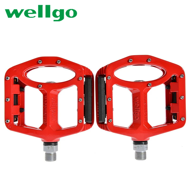 WELLGO MG 3 велосипедная педаль MTB BMX DH 4 цвета оригинал 9/16 дюймов Cr Mo велосипедный