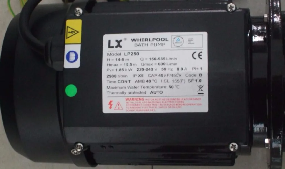 Фото LX LP250 л. С. Насос для спа бассейна обозначенный как спанец XS 30 или WP250 на Monarch салоны LX LP250 л. С. Насос для спа бассейна обозначенный как спанец XS 30 или WP250 на Monarch салоны