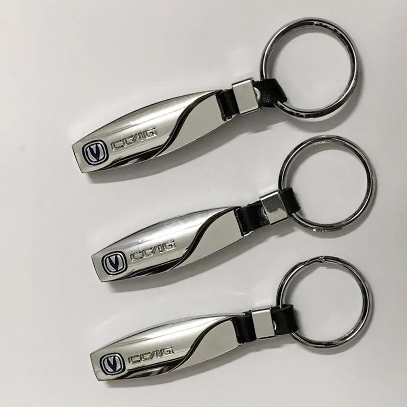 

Car styling Accessories For Changan CS75 CS55 CS35 CS95 EADO Zinc alloy Keychain Creative key ring Auto Interior modeling