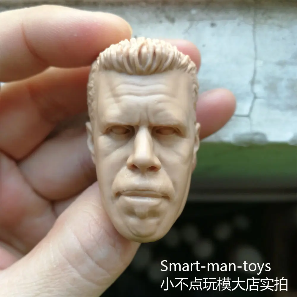 

blank 1/6 scale Ron Perlman Clay Morrow Head Sculpt unpainted fit 12" body