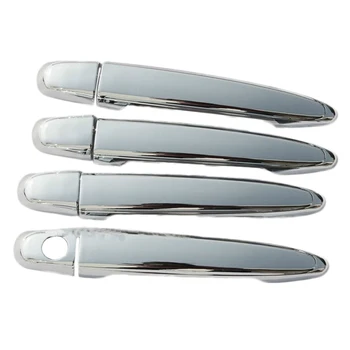 

Car auto accessories door handle cover door handle protector with 1keyhole for toyota highlander 2015 abs chrome 8pcs per set