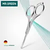 MR.GREEN Makeup Scissors Stainless Steel Beard  Nose Hair Scissor Stainless Steel Face Hair Removal Tools Round Point Head 1