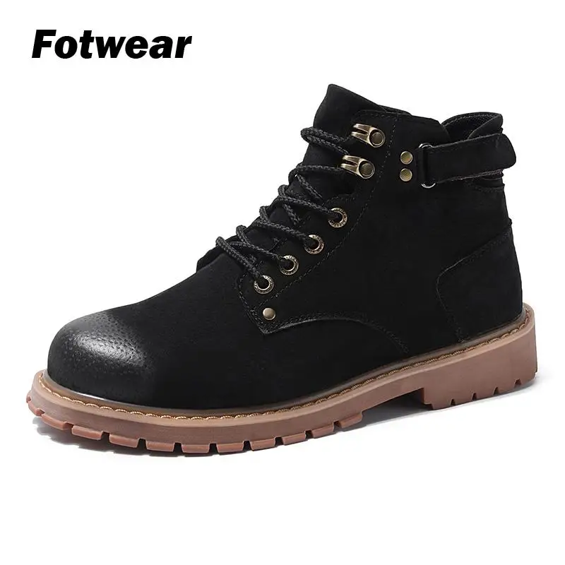 

Fotwear Men's boots Hiking outdoor boots Great looking Lace fastening Modern design Elegant vamps High-quality sidings confident