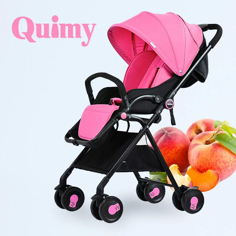 

Baby stroller folding ultra-light portable two-way baby cart shock and infants car umbrella