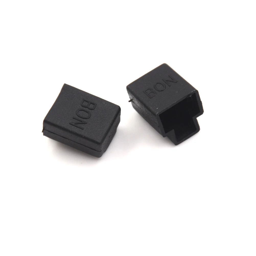 20 шт./лот Черная защитная крышка RJ45 с кристаллами для защиты от пыли оптовая