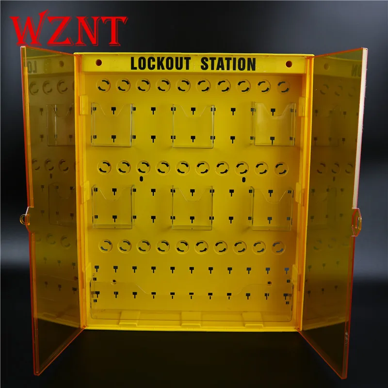 

NT-LG16 Combined lockset Hanging board for work station lockset Exclusive Advanced Safety Lockout Station
